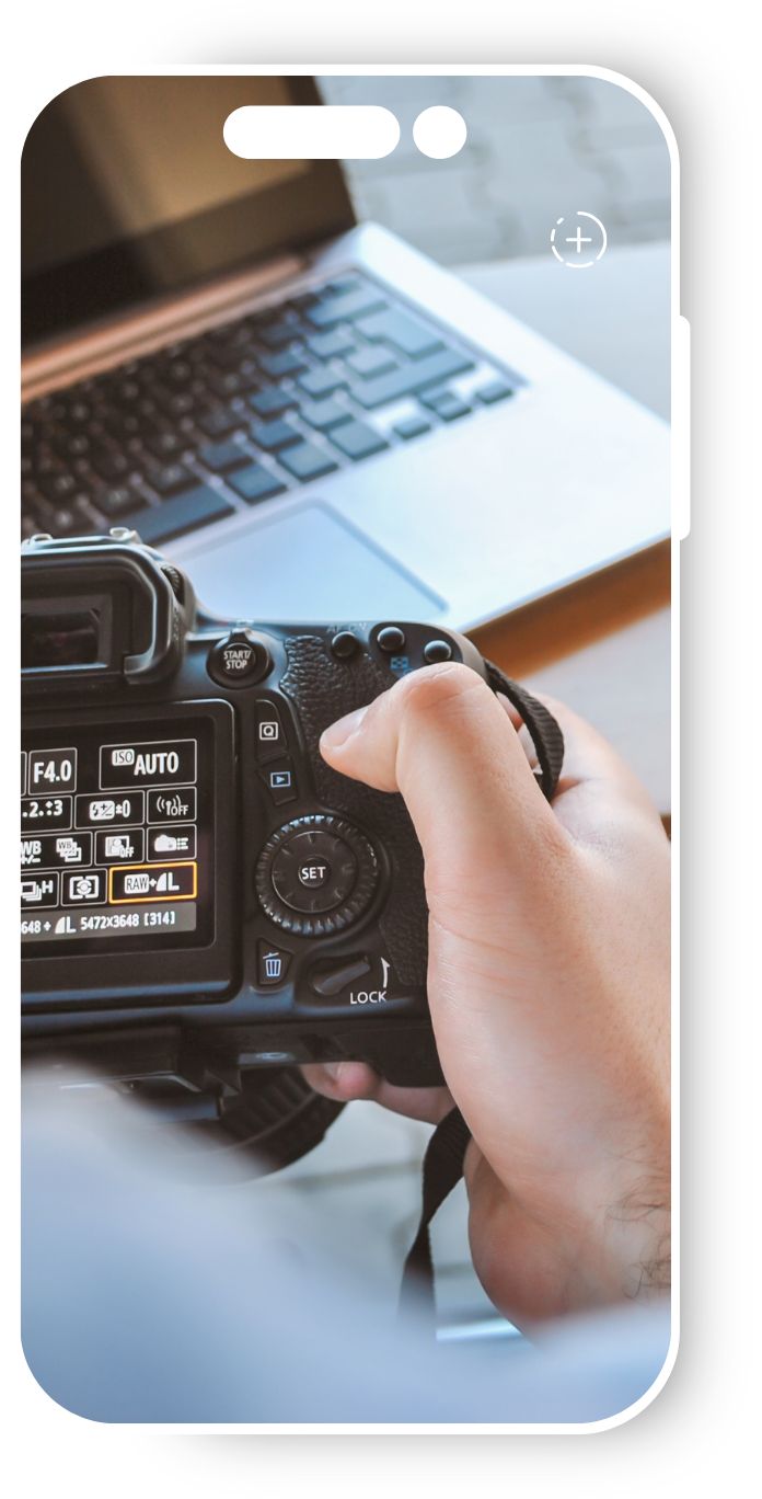 curso de fotografia online usando camara de forma manual